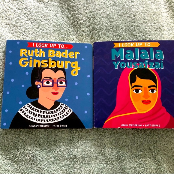 Other - I Look Up To… RBG & Malala baby toddler board book set